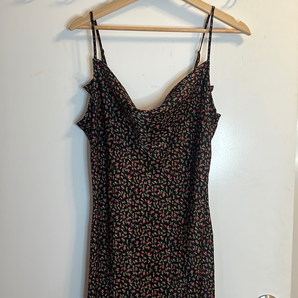 Long flower dress
